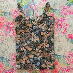 Minkpink Floral Tank Top XS